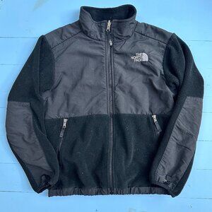 The North Face Denali Gorpcore Zip Up Fleece Jacket, Black Fleece Jacket